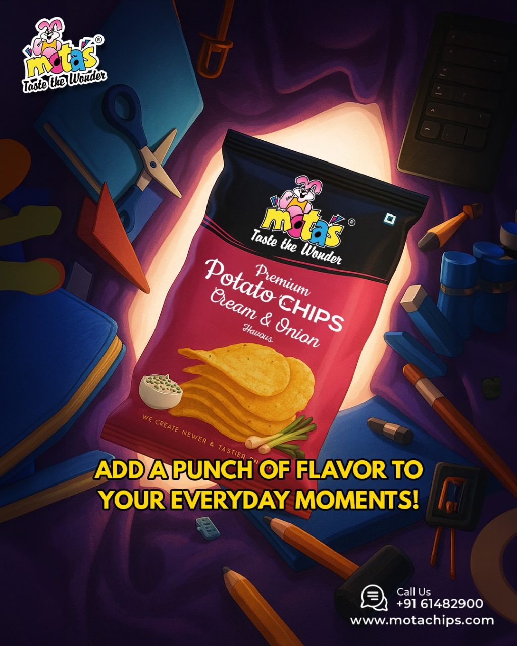 Instagram post from mota_chips. This post is in position 3.